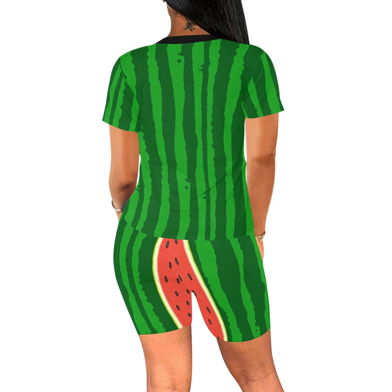 WATERMELON Women's Short Yoga Set