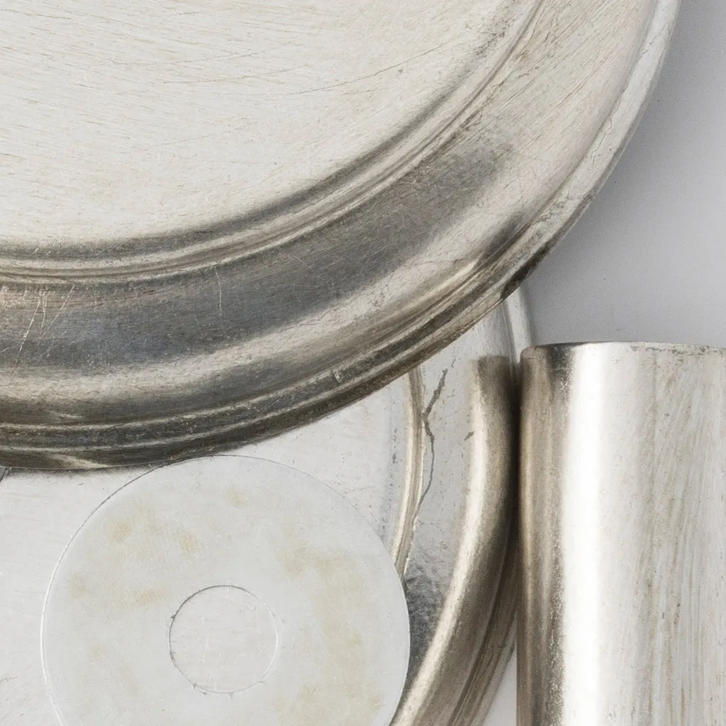 Willow 2 Light Antique Silver Sconce