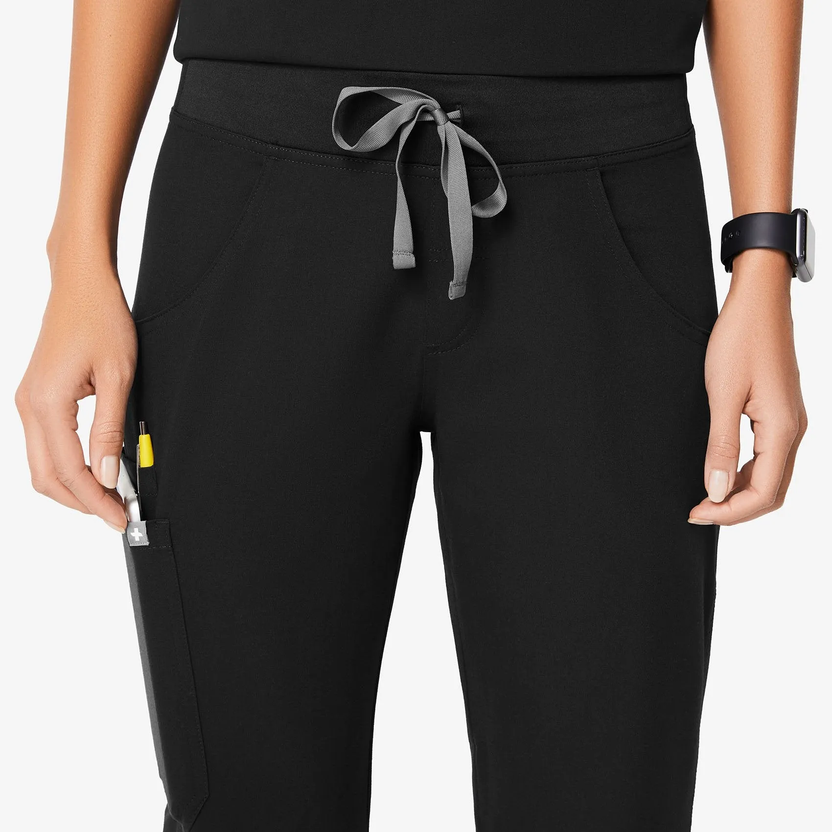 women's Black Kade - Cargo Scrub Pants