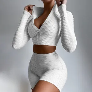 Women’s Yoga Fitness Tracksuit Set