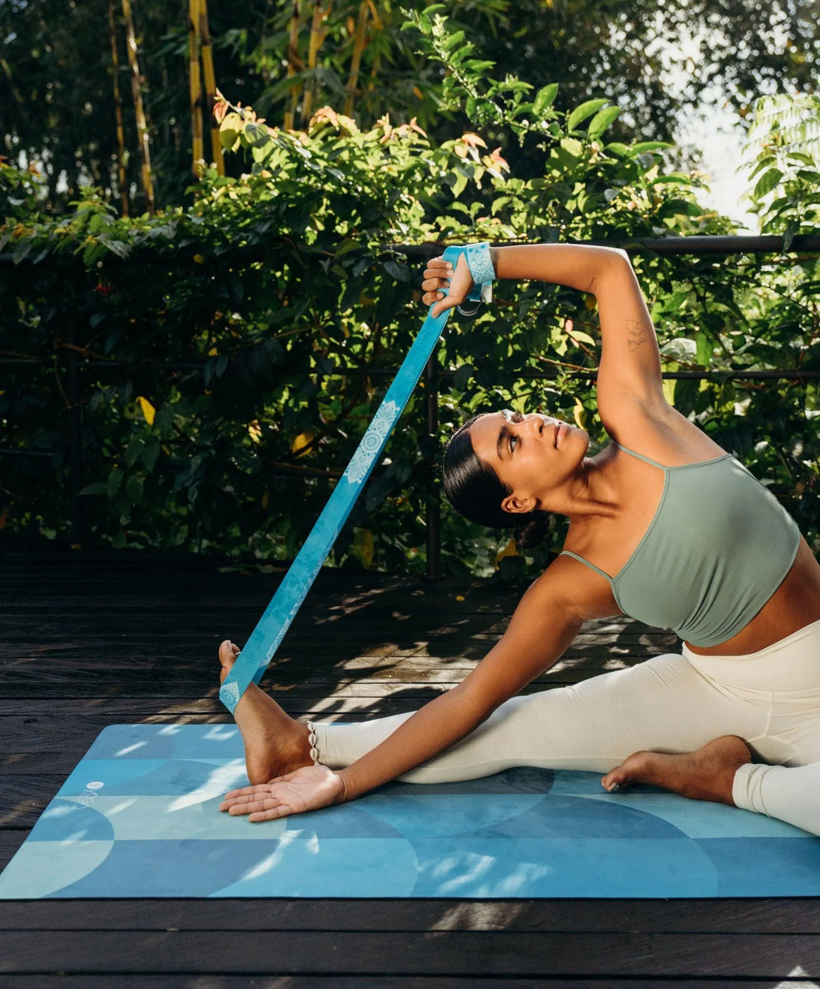 YDL Yoga Strap - Best For Stretching, Pilates, Physical Therapy
